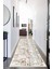Dijital Baskılı Kaymaz Taban Yıkanabilir Modern Desenli Koridor Halısı Yolluk NHU-HS-338 1