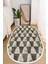 Dijital Baskılı Kaymaz Taban Yıkanabilir Oval Salon Halısı Mutfak Halısı ve Yolluk NHO-HT-117 1