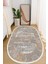 Dijital Baskılı Kaymaz Taban Yıkanabilir Oval Salon Halısı Mutfak Halısı ve Yolluk NHO-HT-444 1