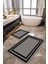 Dijital Baskılı Kaymaz Taban Yıkanabilir 2'li Banyo Paspası Halı Takımı NH-KLZT-HS-388 1