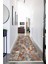 Dijital Baskılı Kaymaz Taban Yıkanabilir Modern Desenli Koridor Halısı Yolluk NHU-HS-551 1
