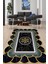Dijital Baskılı Kaymaz Taban Yıkanabilir Lazer Kesim Salon Halısı ve Yolluk NH-LZR-SD-324 1