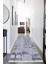Dijital Baskılı Kaymaz Taban Yıkanabilir Modern Desenli Koridor Halısı Yolluk NHU-HS-362 1