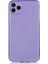 Apple iPhone 11 Pro Max Kapak Kamera Korumalı Neon Renkli Silikon Kılıf - Neon Mor 1