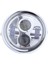 6.5 "inç Motosiklet Far Drl Cafe Racer White Için LED Yuvarlak Işık - 114 cm (Yurt Dışından) 2