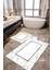 Dijital Baskılı Kaymaz Taban Yıkanabilir 2'li Banyo Paspası Halı Takımı NH-KLZT-HT-429 1