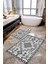 Dijital Baskılı Kaymaz Taban Yıkanabilir 2'li Banyo Paspası Halı Takımı NH-KLZT-SD-807 1