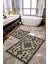 Dijital Baskılı Kaymaz Taban Yıkanabilir 2'li Banyo Paspası Halı Takımı NH-KLZT-SD-808 1