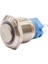 19A-G1Z-E 19MM Çıkık Anahtarlı Işıklı Metal Buton - Beyaz 1