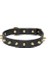 CecePet Thor Handmade Deri Köpek Tasması Siyah M (36-45CM) Cl-Th-Bl-M 1