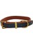 Baldur Handmade Deri Köpek Tasması Mavi M (36-45CM) Cl-Ba-B-M 1