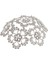 Işıltılı Rhinestone Tiaras Şapka Kristal Çiçek Headdress Gelin Saç Aksesuarı (Yurt Dışından) 3