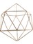 Vintage Metal Pirinç Tilland. Hava Bitki Rafı Geometrik Ekici Ev Dekorasyonu E Bakır 11.5 x 11 x 14CM (Yurt Dışından) 2