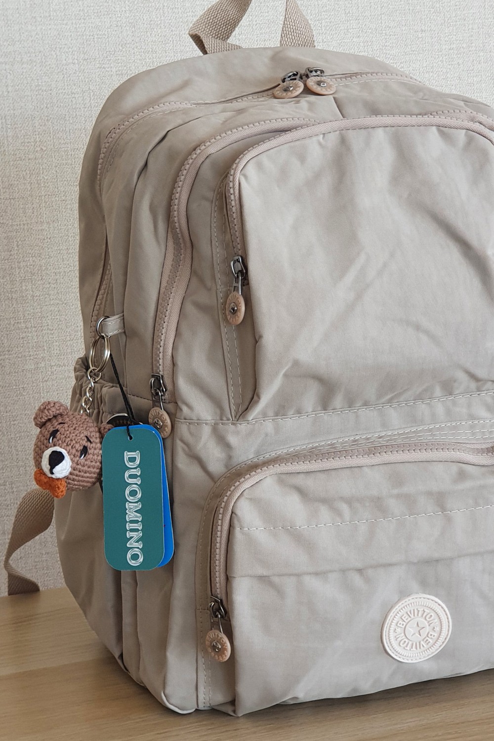 Nemo Bags Lacivert Sırt Çantası Suya Dayanıklı 14’’ İnç Laptop, Seyahat, Okul Çantası görsel 4