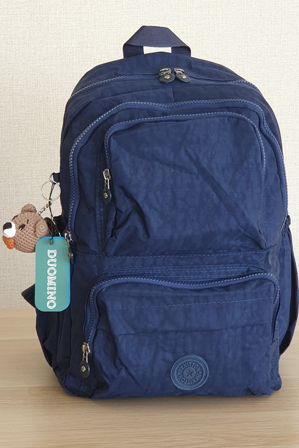 Nemo Bags Lacivert Sırt Çantası Suya Dayanıklı 14’’ İnç Laptop, Seyahat, Okul Çantası görsel 7