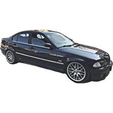 Ekinoks Bmw E46 Krom Yan Kapı Çıtası (6prç) 1998-2005 Arası P.çelik