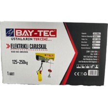 Bay-Tec MK0510 Elektrikli Vinç Caraskal Saf Bakır 540W 125-250KG