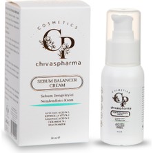 Chivaspharma Sebum Dengeleyici Nemlendirici Leke Karşıtı Gözenek Sıkılaştırıcı Krem 30 ml