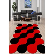 Napoli Home Dijital Baskılı Kaymaz Taban Yıkanabilir Lazer Kesim Salon Halısı ve Yolluk NH-LZR-HT-884