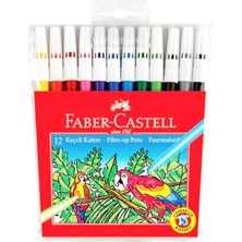 Faber-Castell Keçeli Kuru ve Pastel Boya Seti 12'li
