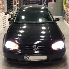 Oto h.i.t. Volkswagen Golf 4 Kısa Farlar Için Uyumlu Şimşek Etkili LED Xenon Beyaz Far Ampulü