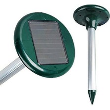 Artı Köstebek Yılan Fare Kovucu 2 Li Cihaz Solar Ultrasonik Titreşimli Kaçırıcı