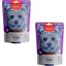 Wanpy Köpek Ödülü Oven Roasted Gerçek Ördek Fileto Yumuşak 100 gr (2 Adet)