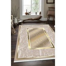 Napoli Home Dijital Baskılı Kaymaz Taban Yıkanabilir Modern Salon Halısı Mutfak Halısı ve Yolluk NH-SD-378