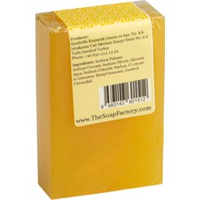 The Soap Factory Gliserinli Limon Sabunu 100 g x 3 Adet (Toplam 300 g) - Derinlemesine Temizlik - Sebum Dengesini - - Canlı ve Taze Bir Cilt İçin