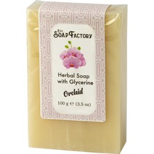 The Soap Factory Gliserinli Orkide Sabunu 100 g x 3 Adet (Toplam 300 g) - Mükemmel Saçlar ve Daha Parlak Bir Cilt İçin - Cildi Güzelleştirir - Tüm Cilt Tipleri İçin