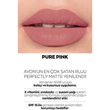 Avon Ultra Mat Marvellous Mocha, Red Supreme ve Pure Pink Üçlü Ruj Paketi