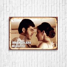 Trend Poster Ezel Retro Ahşap Poster