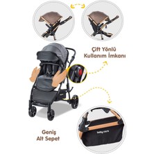 Baby Care BC-340 Bora Cross Travel Puset Gri ( D )