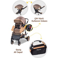 Baby Care BC-340 Bora Cross Travel Puset Gold/kahve ( N )