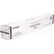 Canon C-Exv-49 Siyah Orjinal Fotokopi Toneri C3500