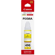 Canon GI-490 Sarı Orjinal Mürekkep Kartuş Pixma G1411