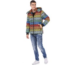 CM186 Renkli Şişme Mont