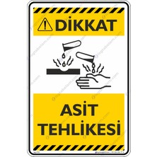 İsg Tabelam Asit Tehlikesi