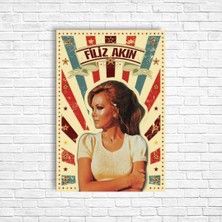 Trend Poster Filiz Akın Yeşilçam Retro Ahşap Poster