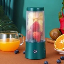 Mini Taşınabilir Elektrikli Meyve USB Şarj Edilebilir Meyve Sıkacağı Kablosuz Smoothie Maker Blender Makinesi