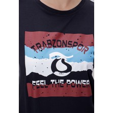 Trabzonspor Tshirt Bisiklet Yaka Logo Trabzonspor Baskılı