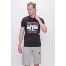 Trabzonspor Tshirt Bisiklet Yaka Logo Trabzonspor Baskılı