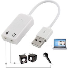 Keepro USB Ses Karti 7.1 Virtual 3D Harici Ses Karti