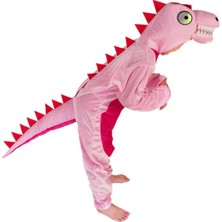 Janae Çocuklar İçin Dinozor Cosplay Kostümü - Pembe (Yurt Dışından)