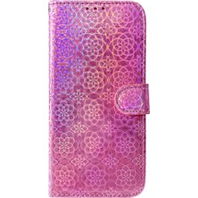 Yue Store Samsung Galaxy M33 5G Pembe Deri Telefon Kılıfı (Yurt Dışından)