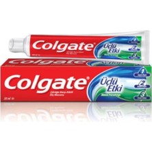 Colgate Üçlü Etki Diş Macunu 50 Ml Ferah Nefes ve Beyaz Dişler İçin Güçlü Özellikler