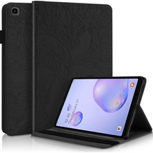 Yue Store Samsung Tab A 8.0 (2019) T290 İçin Tablet Kılıfı - Siyah (Yurt Dışından)