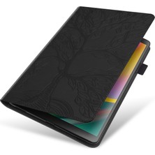 Yue Store Samsung Tab A 8.0 (2019) T290 İçin Tablet Kılıfı - Siyah (Yurt Dışından)