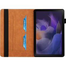 Yue Store Samsung Tab A 8.0 (2019) T290 İçin Tablet Kılıfı - Kahverengi (Yurt Dışından)