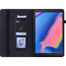 Yue Store Samsung Tab A 8.0 (2019) T290 İçin Tablet Kılıfı - Siyah (Yurt Dışından)